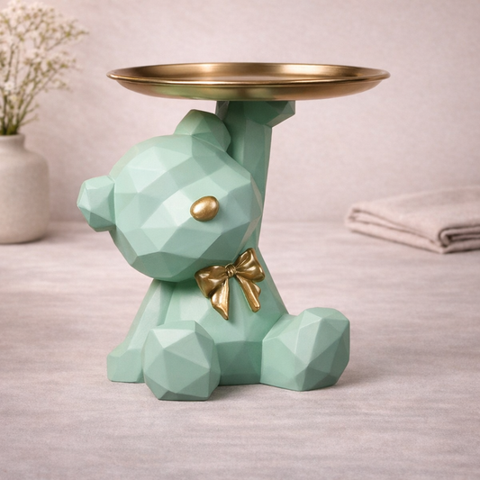 GeoBear™ Decorative Storage Sculpture