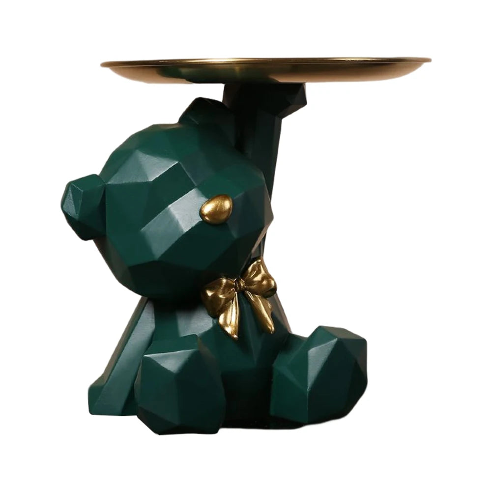 GeoBear™ Decorative Storage Sculpture