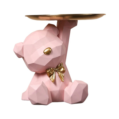 GeoBear™ Decorative Storage Sculpture