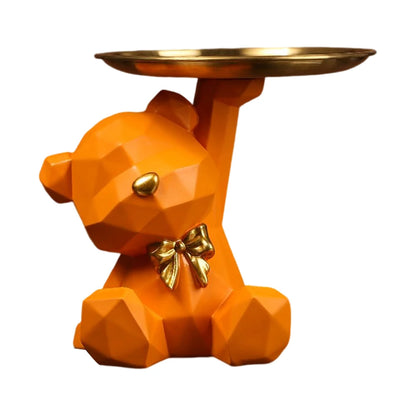GeoBear™ Decorative Storage Sculpture