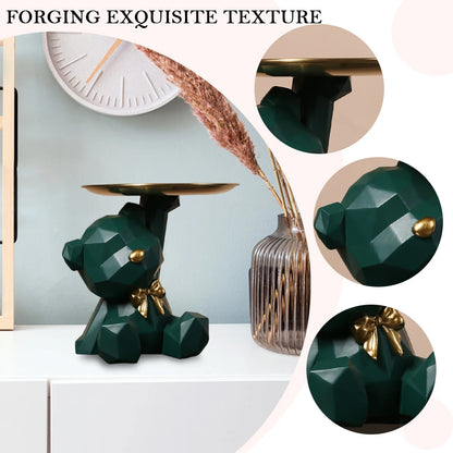 GeoBear™ Decorative Storage Sculpture